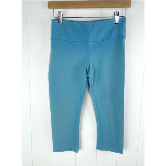 Alo Blue Bike Short Capri Leggings Size XS - Picture 1 of 9